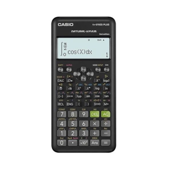 Calculadora CASIO FX-570ES PLUS-2 - 417 Funciones · Negra